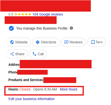 Keep Attributes and Business Hours Accurate on GBP