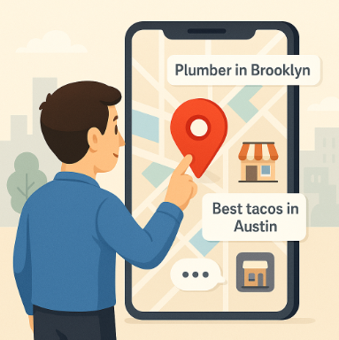 Using hyperlocal keywords for local search